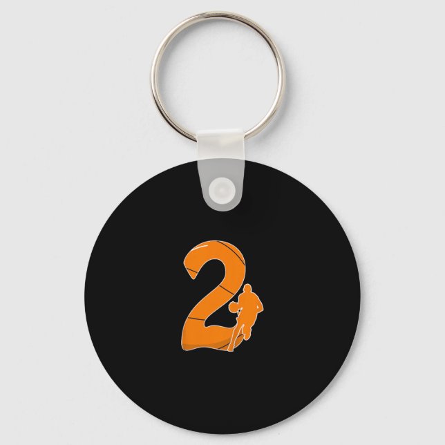 Porte-clés Cadeau squelette pour les 2 ans d'enfants - Cercea (Recto)
