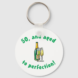 Porte-clés Cadeau vintage 50e anniversaire