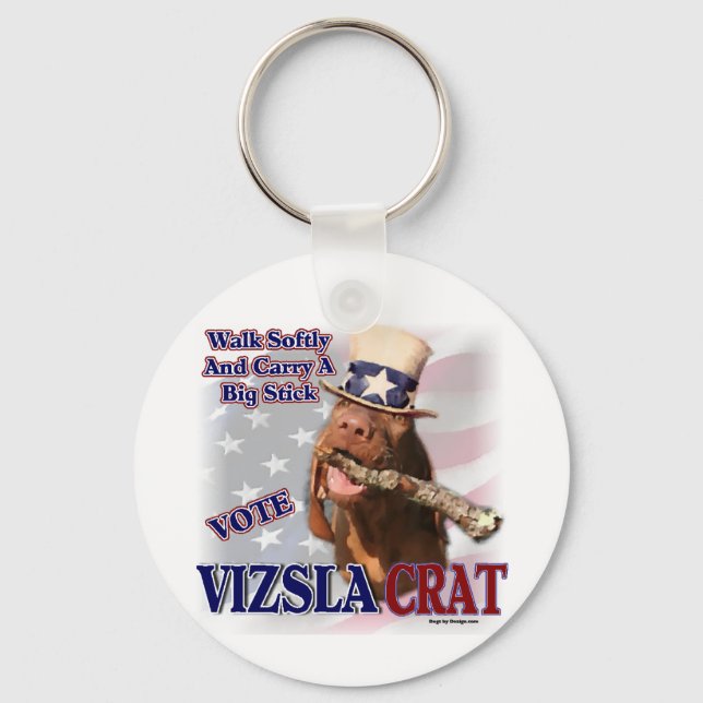 Porte-clés Cadeaux aux amateurs de VIZSLA (Recto)