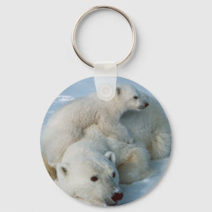 Porte-clés Cadeaux aux amateurs d'ours polaires