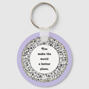 Porte-clés Cadeaux d'appréciation des bénévoles