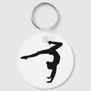 Porte-clés Cadeaux d'appui renversé de mâle de gymnaste