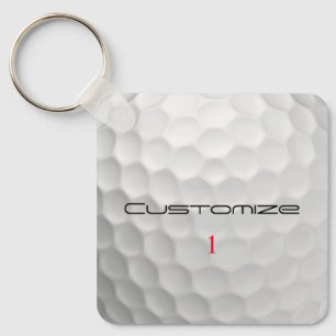 Porte-clés Cadeaux de balles de golf personnalisées Série Sig