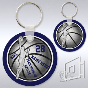 Porte-clés Cadeaux de basketball personnalisés pour garçons, 