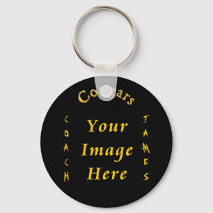 Porte-clés Cadeaux de commande personnalisés pour les entraîn