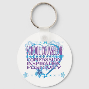 Porte-clés Cadeaux de conseiller d'école