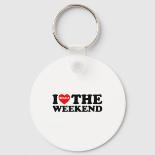 Porte-clés Cadeaux de couple de camping drôle de week-end Je