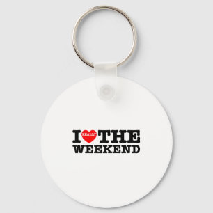 Porte-clés Cadeaux de couple de camping drôle de week-end Je