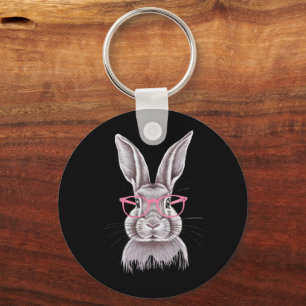 Porte-clés Cadeaux de famille mignons de lapin drôle de Pâque