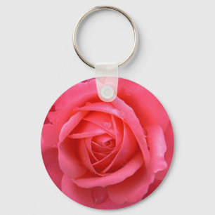 Porte-clés Cadeaux de fleurs rouges roses Porte - clés