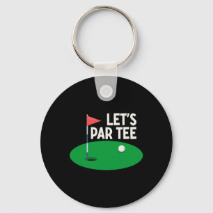 Porte-clés Cadeaux de golf drôles Par Tee Funny Golfeuse Femm