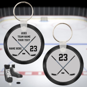 Porte-clés Cadeaux de hockey à bas prix personnalisés et fave