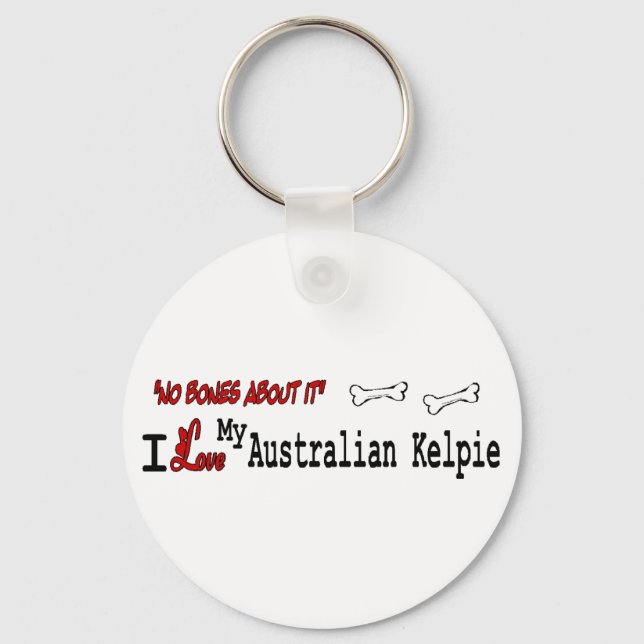 Porte-clés Cadeaux de Kelpie australien (Recto)