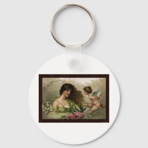 Porte-clés Cadeaux de la question d'amour de Victorian à ma S