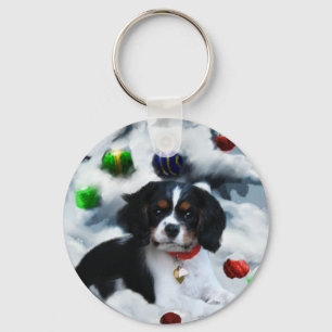 Porte-clés Cadeaux de Noël Cavalier King Charles Spaniel