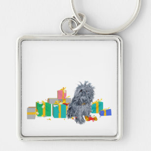 Porte-clés Cadeaux de Noël Griffon de Bruxelles