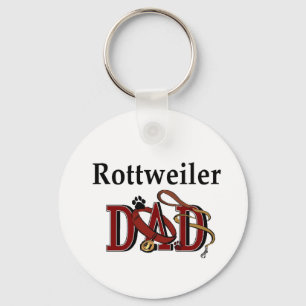 Porte-clés Cadeaux de papa de rottweiler