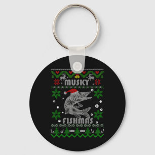 Porte-clés Cadeaux de pêche de Masquinongé pour pêcheur de Ma