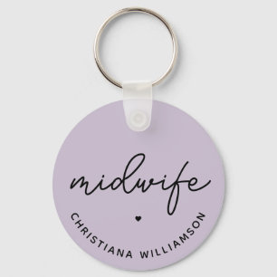 Porte-clés Cadeaux de sage-femme personnalisés