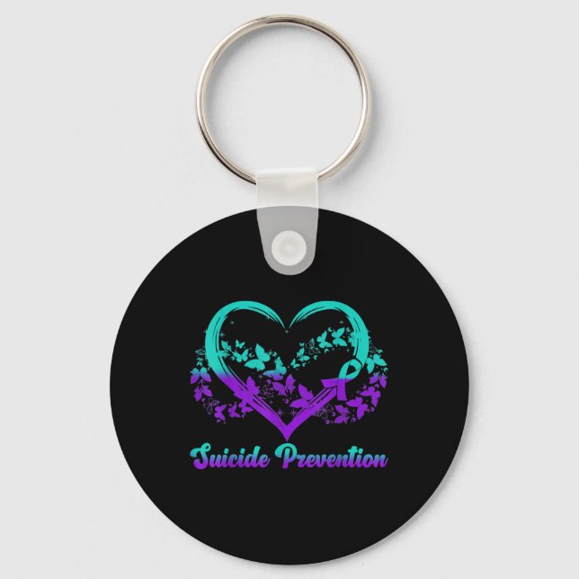 Porte-clés Cadeaux de sensibilisation à la prévention du suic (Recto)
