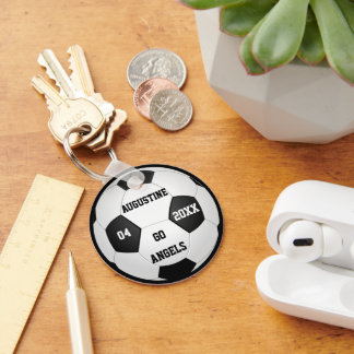 Porte-clés Cadeaux de soccer customisés pour garçons et fille