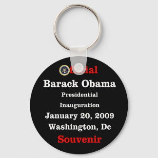 Porte-clés Cadeaux de souvenirs officiels d'investiture Obama