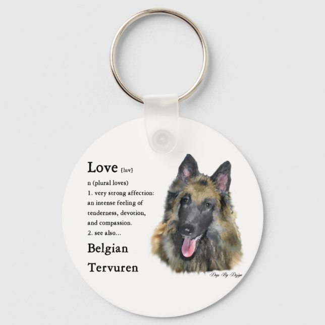 Porte-clés Cadeaux de Tervuren belges (Recto)