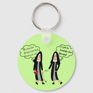 Porte-clés Cadeaux "d'irritation extrême" de nonnes