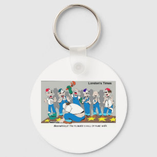 Porte-clés Cadeaux drôles de plombier Hall of Fame T-shirts C