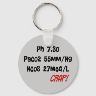 Porte-clés Cadeaux drôles de thérapeute respiratoire