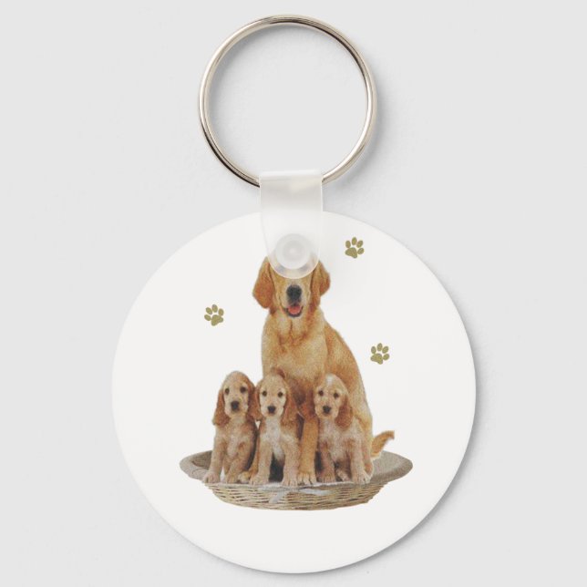 Porte-clés Cadeaux du Labrador (Recto)