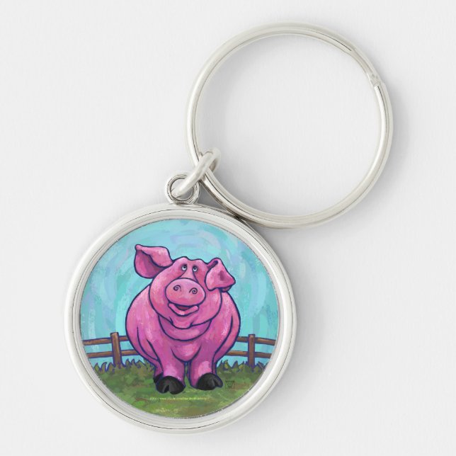 Porte-clés Cadeaux et accessoires de cochon (Devant)