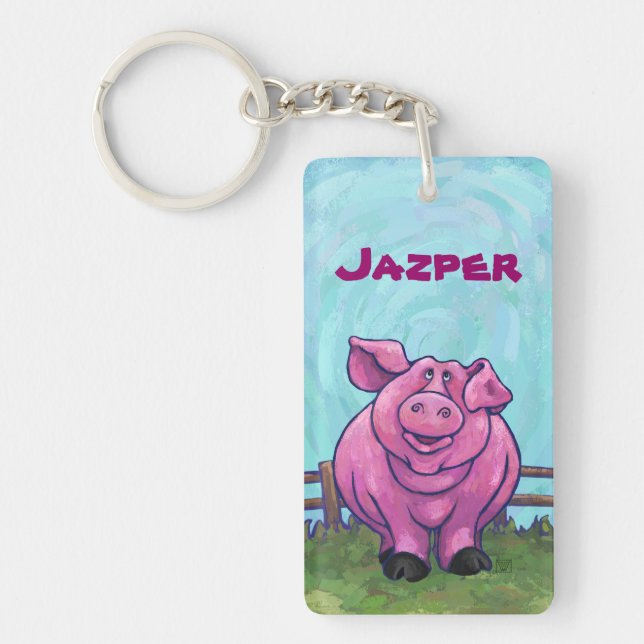 Porte-clés Cadeaux et accessoires de cochon (Devant)