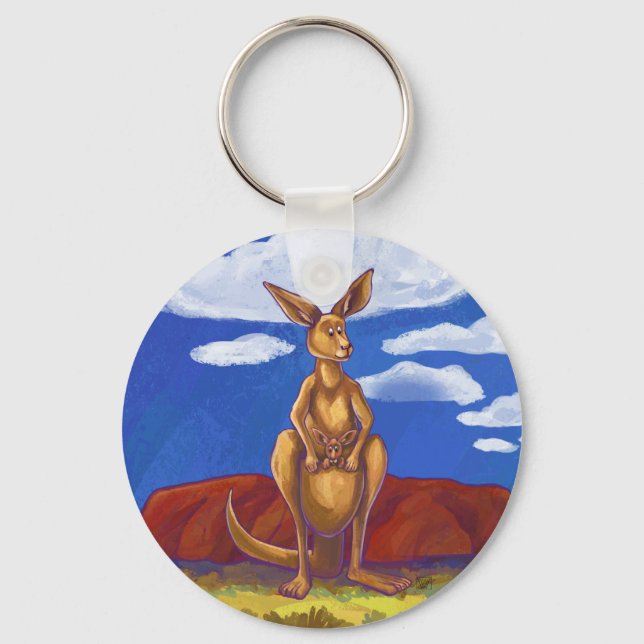 Porte-clés Cadeaux et accessoires Kangaroo (Recto)