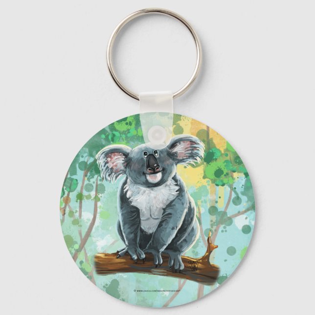 Porte-clés Cadeaux et accessoires pour ours Koala (Recto)