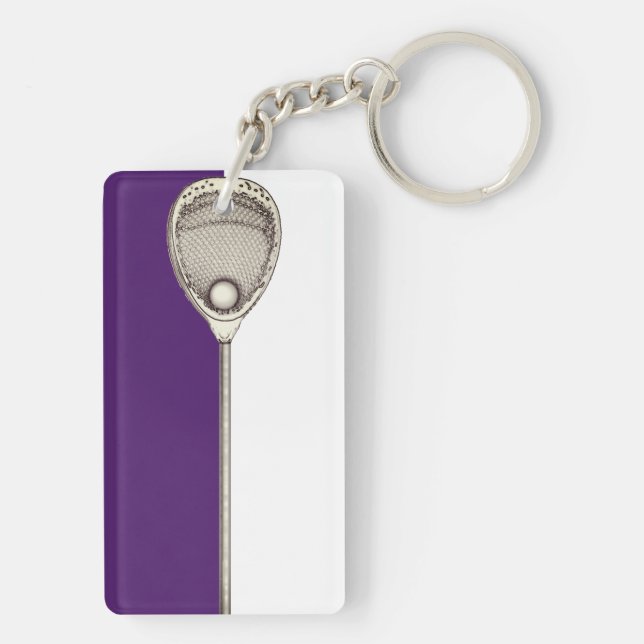 Porte-clés Cadeaux Gardien de Lacrosse (Dos)