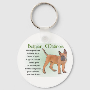 Porte-clés Cadeaux Malinois belges