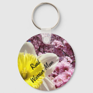 Porte-clés cadeaux Maman Guerrière de la Route Fle