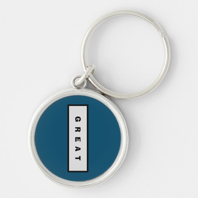 Porte-clés Cadeaux : Moins de 25$ Accessoires Autorité® GREAT (Devant)