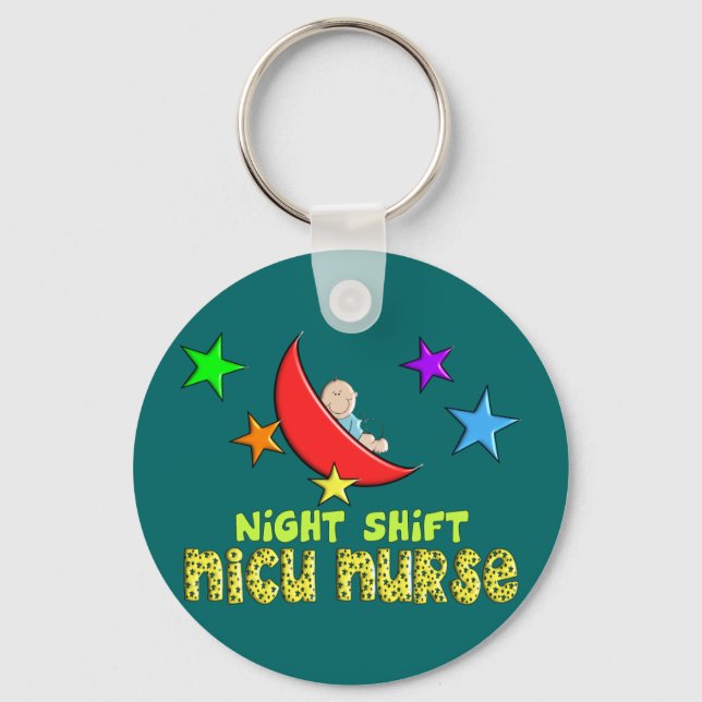 Porte-clés Cadeaux NICU NURSE (Recto)