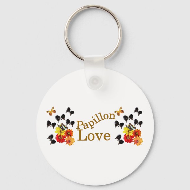 Porte-clés Cadeaux papillon (Recto)