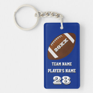 Porte-clés Cadeaux personnalisés d'équipe de football avec 