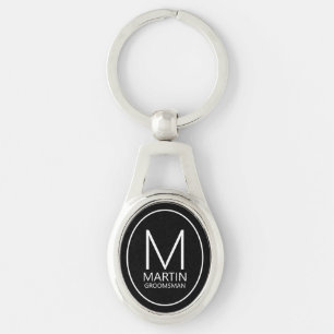 Porte-clés Cadeaux Personnalisés pour Garçons d'Honneur avec