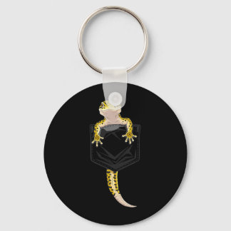 Porte-clés Cadeaux Poc Lézard Reptile Gecko Léopard Mignon Ho