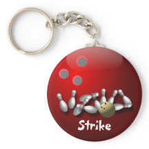 Cadeaux Porte - clé de Bowling sur mesure