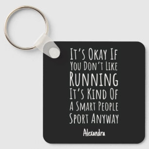 Porte-clés Cadeaux pour coureurs de marathon Cadeau personnal