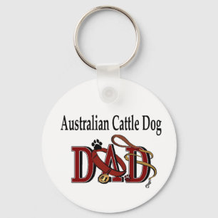 Porte-clés Cadeaux pour papa de chien de berger australien