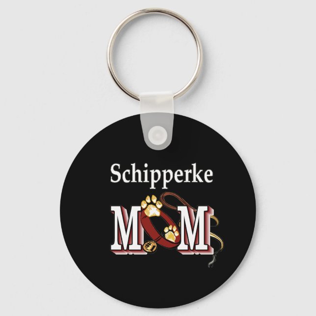 Porte-clés Cadeaux Schipperke MOM (Recto)