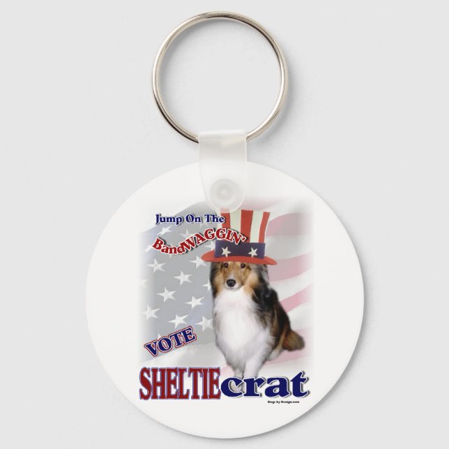 Porte-clés Cadeaux SHETLAND SHEEPDOG (Recto)