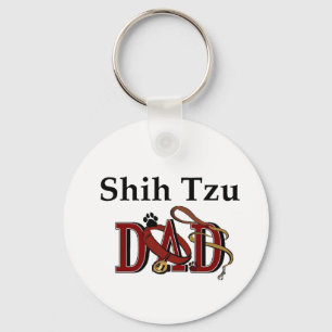 Porte-clés Cadeaux Shih Tzu Papa